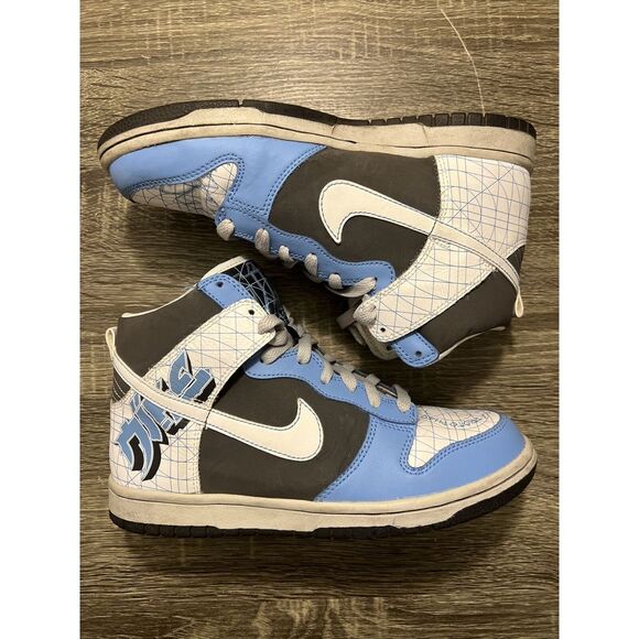Nike Other - 2009 Nike Dunk High SB GS Japanese Graffiti 308319-014 Sz 5.5Y 7 Women's 5 Men's